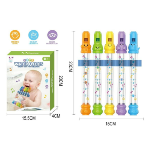 Set Fluiere de Apă pentru Copii - 5 Bucăți