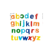 Set 26 litere mici magnetice colorate – Letter & Number Magnetics