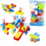 Set de Construcție din 57 Blocuri Colorate