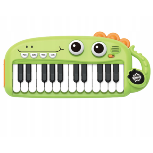 Pian Muzical Dinozaur cu Sunete Instrumentale