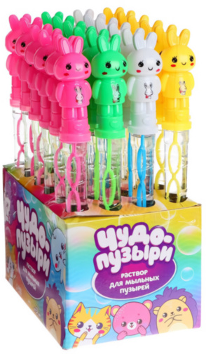 Baloane de Săpun Bagheta Iepuraș, 37cm, 24buc/set, preț 1 buc  