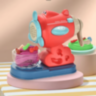 Mașină de Paste Plastilină Copii cu Accesorii Colorate