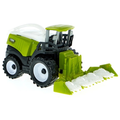 Combină agricolă jucărie copii cu heder detașabil
