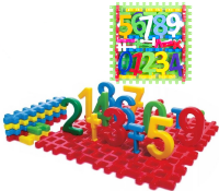 Constructor Puzzle Educativ cu 20 Cifre  