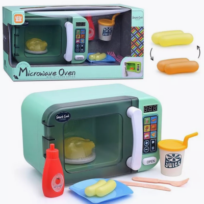 Cuptor cu Microunde Interactiv pentru Copii – Joc de Bucătărie | image