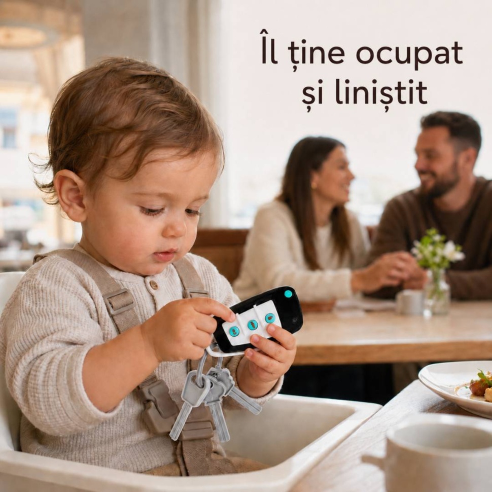 Chei interactive care îl țin pe copil ocupat și liniștit