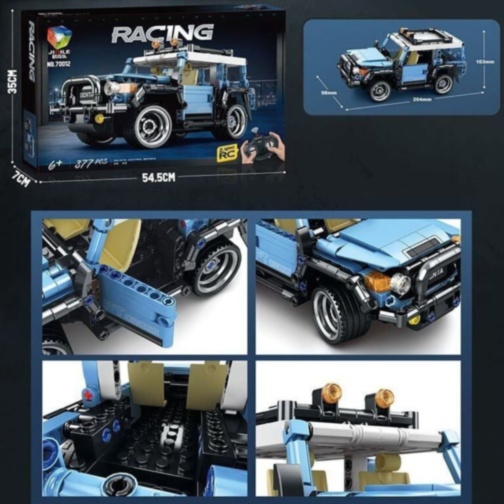 Set Construcție Mașină RC Off-Road 377 Piese