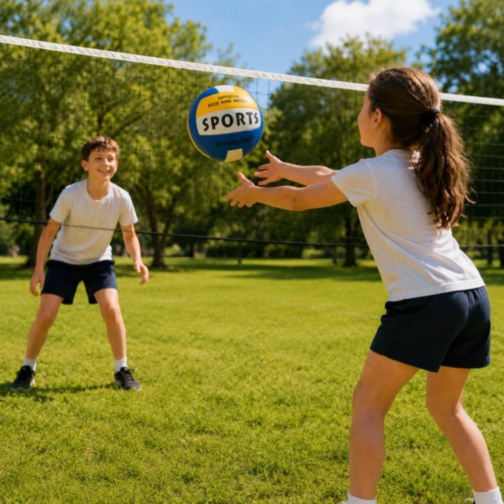Minge de Volei pentru Copii 23 cm PVC