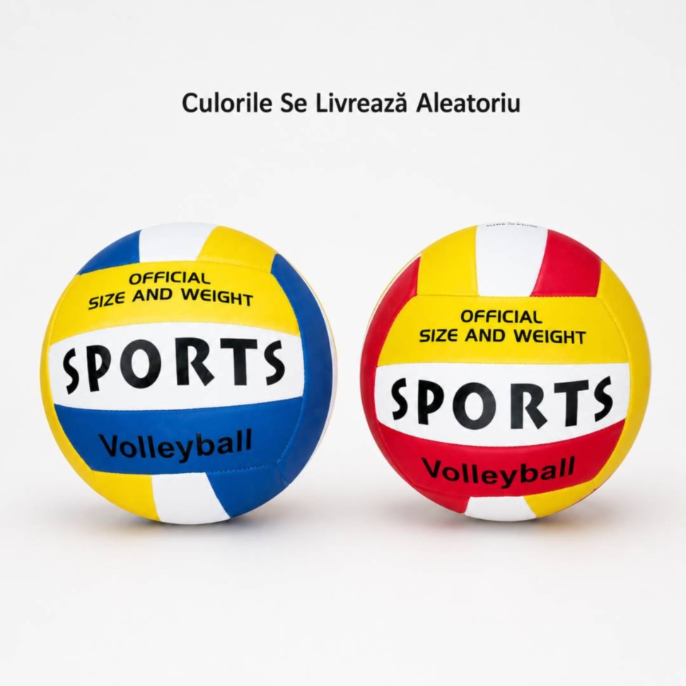 Culorile mingii de volei se livrează aleatoriu în funcție de stoc