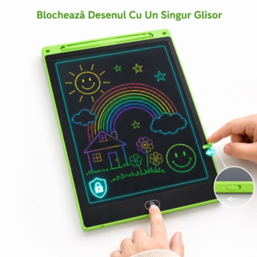 Tabletă LCD de Desenat pentru Copii, 10 inch