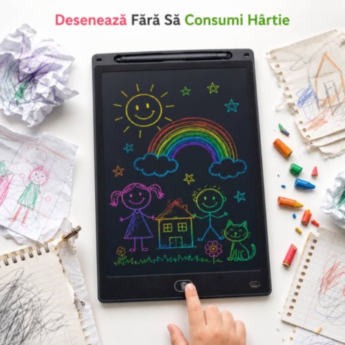 Tabletă LCD de Desenat pentru Copii, 10 inch