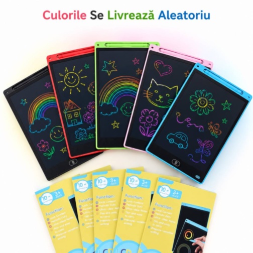 Tabletă LCD de Desenat pentru Copii, 10 inch