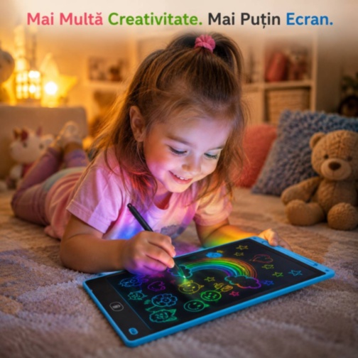 Tabletă LCD de Desenat pentru Copii, 10 inch