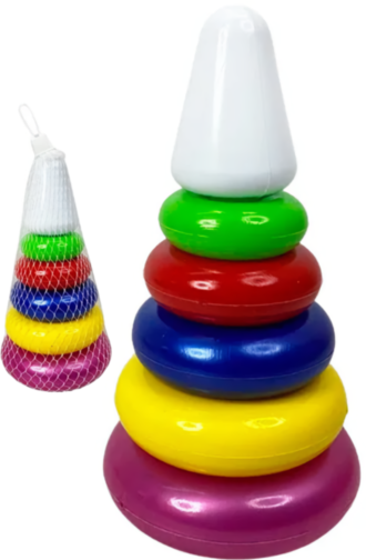 Piramida Multicoloră, 21cm 