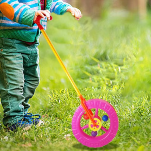 Roata Magică de Tras pentru Copii (culoare aleatorie) 