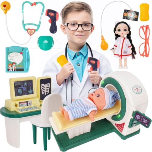 Set Doctor pentru Copii cu Scanner și Accesorii