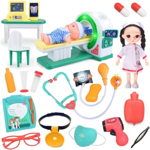Set Doctor pentru Copii cu Scanner și Accesorii