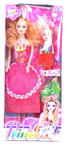 Barbie cu Fiica și 2 Ținute 