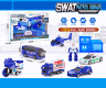 Set Secția de Poliție cu 6 Vehicule și Accesorii