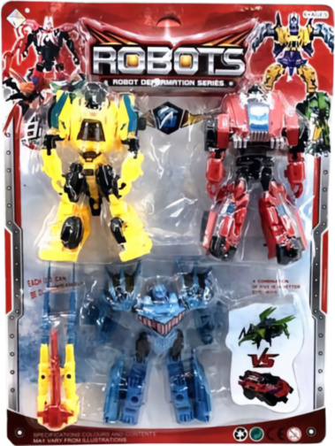 Set 3 Roboți Transformer Mașini