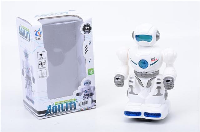 Robot pe Hooverboard, cu sunete și lumini