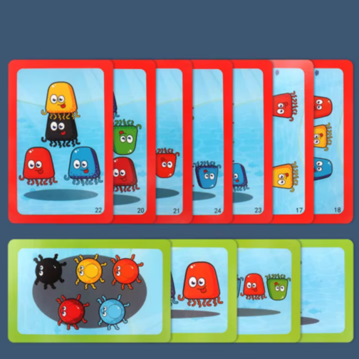Joc Interactiv Crazy Octopus – Stivuiește Paharele și Antrenează-ți Reflexele!