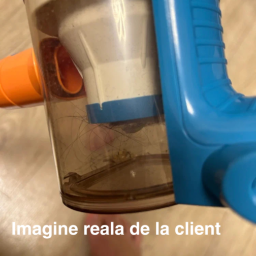 Aspirator de Jucărie Interactiv cu Lumină și Sunete