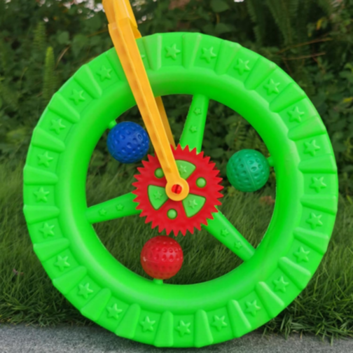 Roata de Plimbare Interactivă – Joc Colorat pentru Copii (culoare aleatorie) 