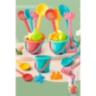 Set Jucării de Plajă cu Găletușă și Unelte Colorate (culoare aleatorie)