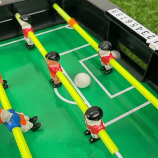 Masă de Fotbal pentru Copii cu Manete Interactive