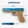 Pistol de Jucărie cu Sunet Mecanic și Scântei