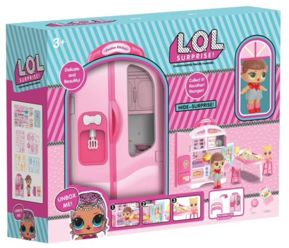 Mega Set Bucătăria LOL cu Frigider