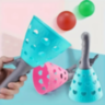 Set Joc Interactiv cu Coșuri de Prindere și Mingi Colorate (culoare aleatorie)