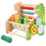 Centru Educațional Montessori din Lemn cu Dinozaur – 6 Activități Interactive
