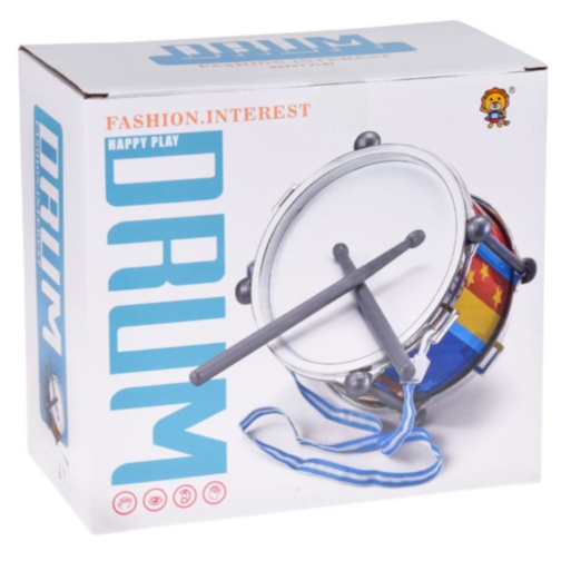 Tobă Muzicală pentru Copii cu Bețe și Curea