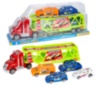 Camion cu Trailer și 4 Mașinuțe, 34cm