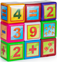 Set 9 Cuburi Educative de Matematică   