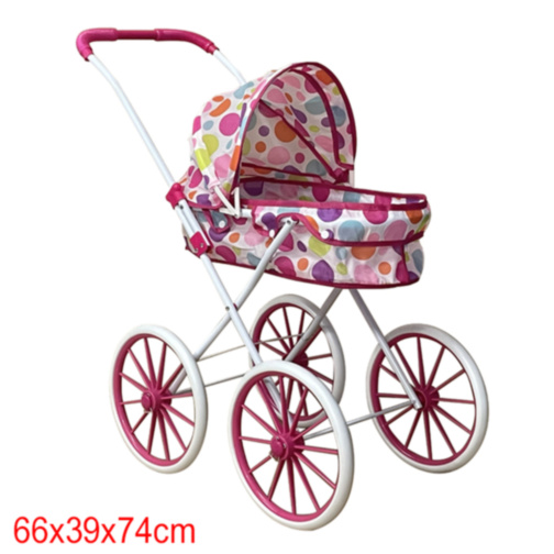 Cărucior Landou cu Roți Mari pentru Păpuși