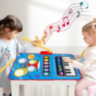 Covoraș Muzical cu Pian și Set de Tobă pentru Copii