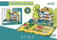 Parcare Dinozaur: Set Interactiv cu Lift Auto și 6 Mașinuțe | image