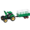 Tractor jucărie pentru copii cu remorcă platformă (culoare aleatorie)