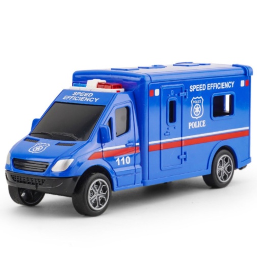 Mașină de intervenție pentru copii cu mers inerțial (model aleatoriu)