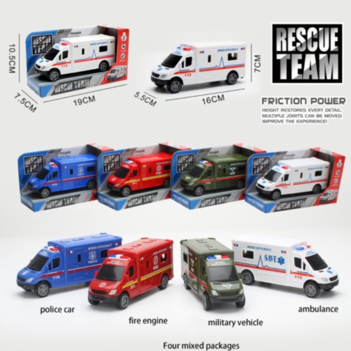 Mașină de intervenție pentru copii cu mers inerțial (model aleatoriu)