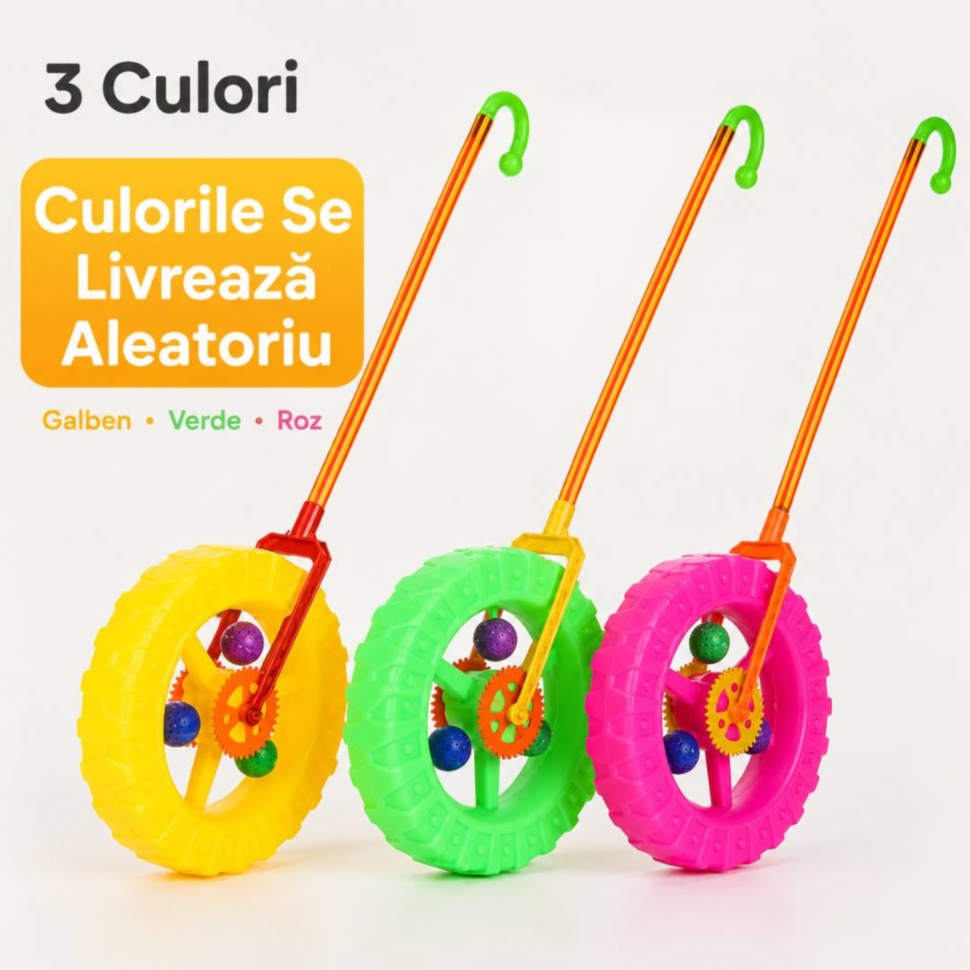 Așa se livrează roata distractivă pentru copii