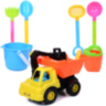Camion cu 6 Accesorii de Nisip, 36cm
