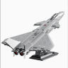 Avion de Luptă din Blocuri de Construcție – Set de 1077 Piese pentru Copii și Colecționari
