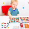 Joc Educativ Rainbow Dinosaur – Logică Matematică și Sortare