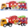 Camion cu Trailer și 4 Mașinuțe, 34cm