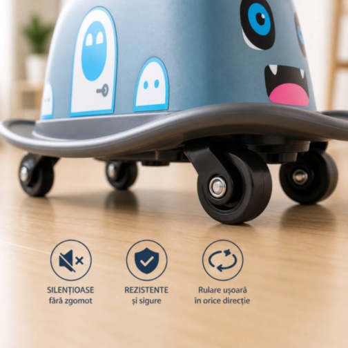 Mașinuță Ride-On Copii cu Mișcare 360°