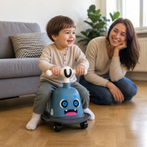 Mașinuță Ride-On Copii cu Mișcare 360°